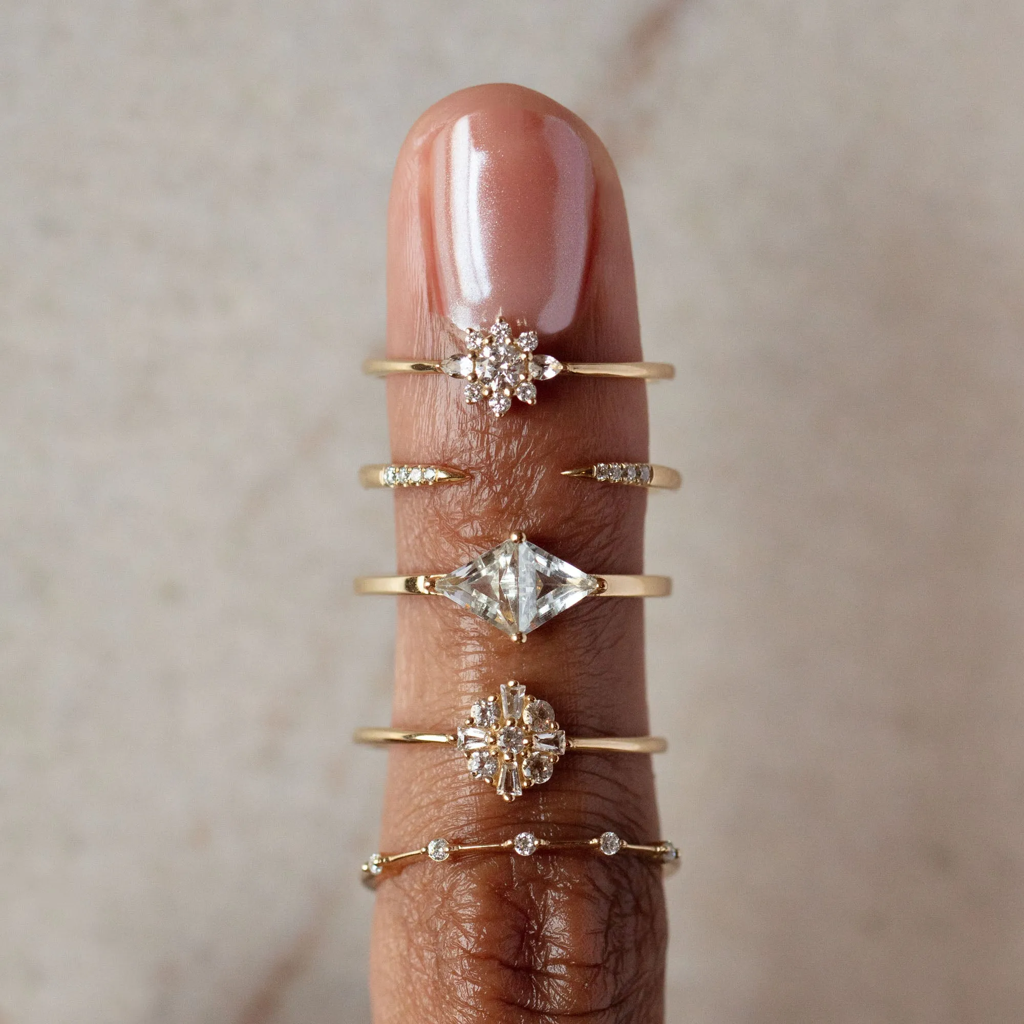 14k Floral Inspired Ring