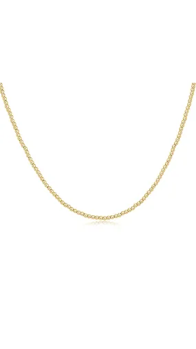 17'' CHOKER CLASSIC GOLD 2MM