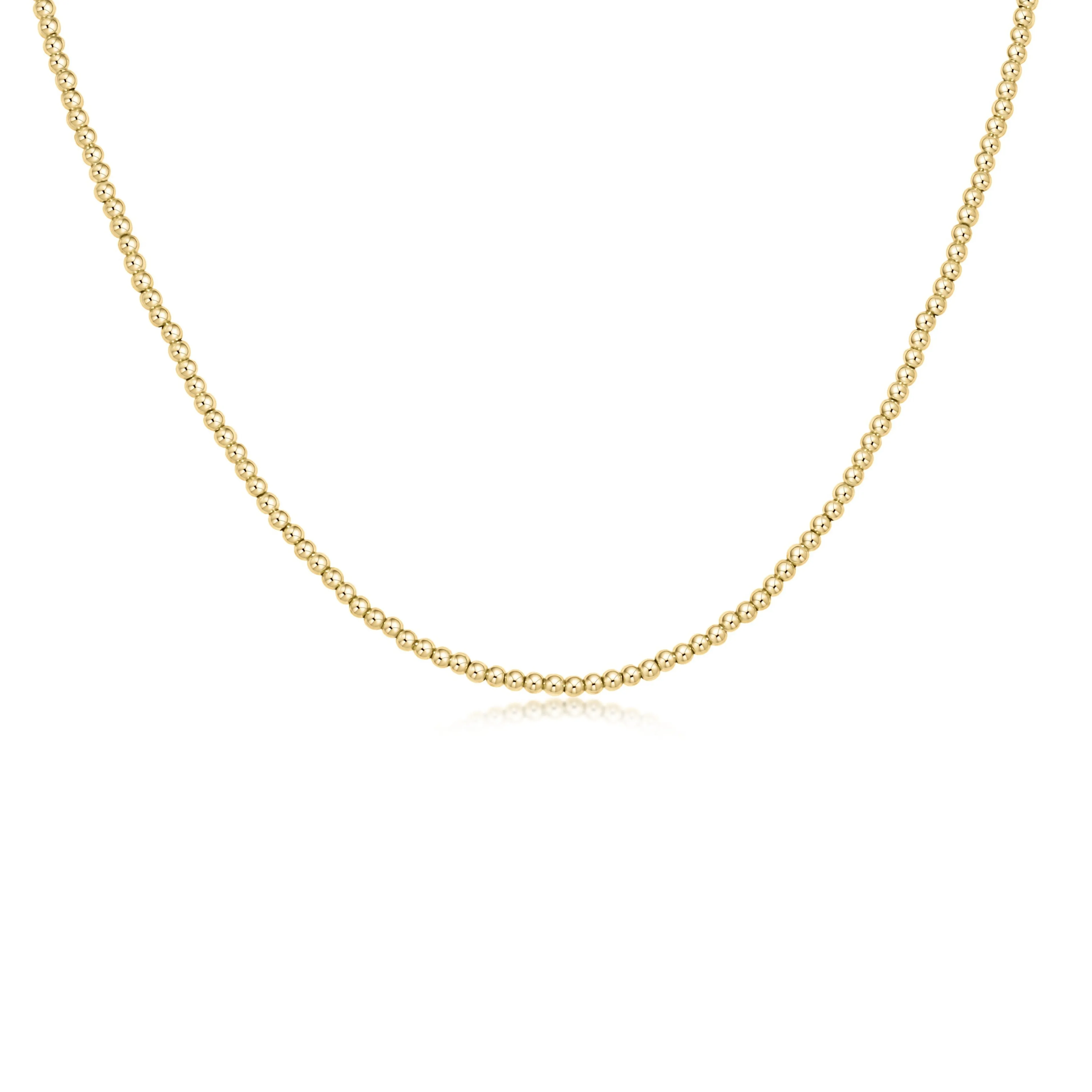 17'' CHOKER CLASSIC GOLD 2MM