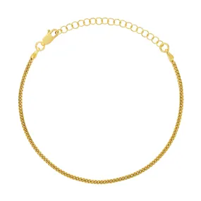 23K Gold Miami Cuban Bracelet (2MM)