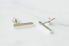 925  Bar Earrings-GN