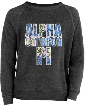 Alpha Omicron Floral Block