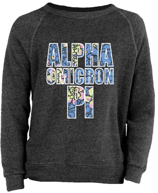 Alpha Omicron Floral Block