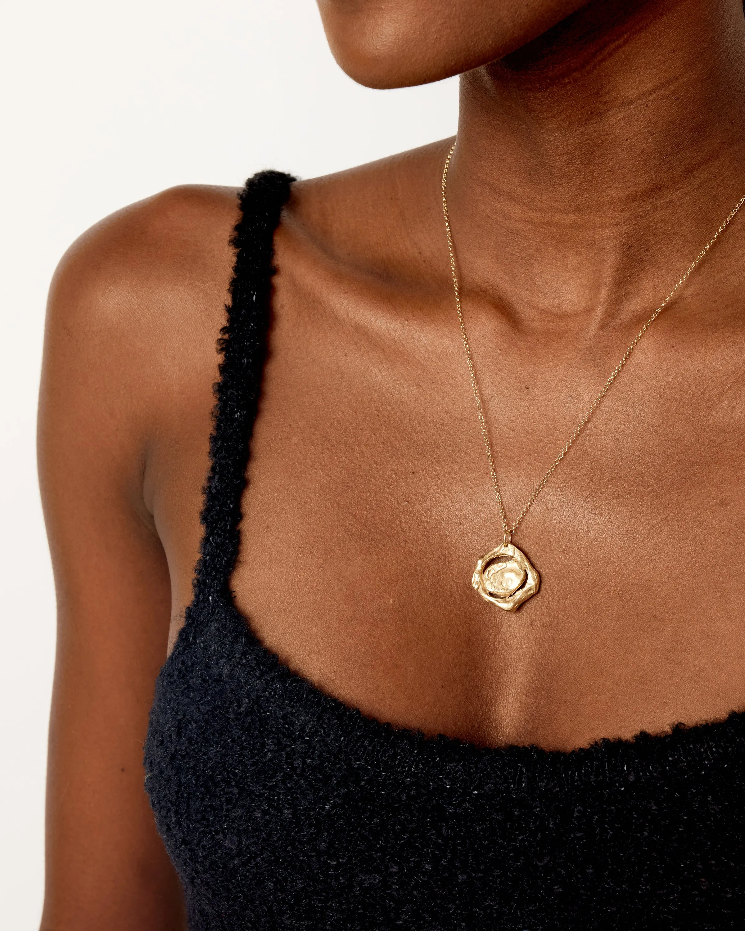 Amuleto Necklace in 18K Plated Yellow Gold