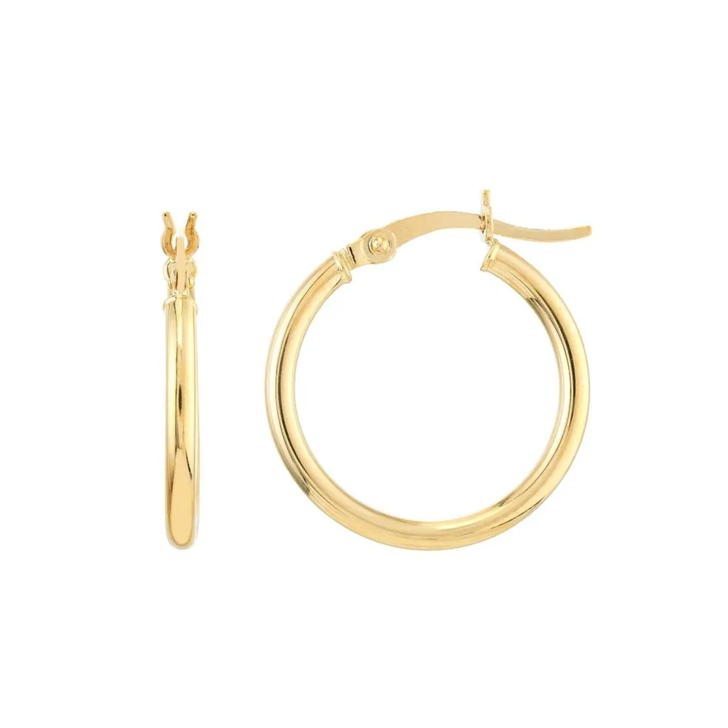 Aura by Martin Binder Gold Hoop Earrings