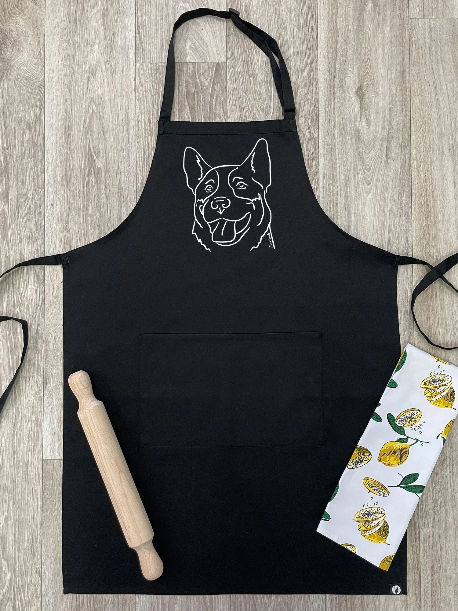 Australian Cattle Dog Bib Apron