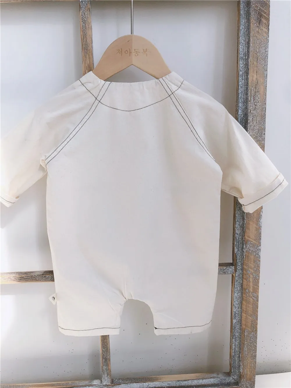 Baby Long Sleeve Spring and Autumn Denim Romper Wholesale Baby Clothes