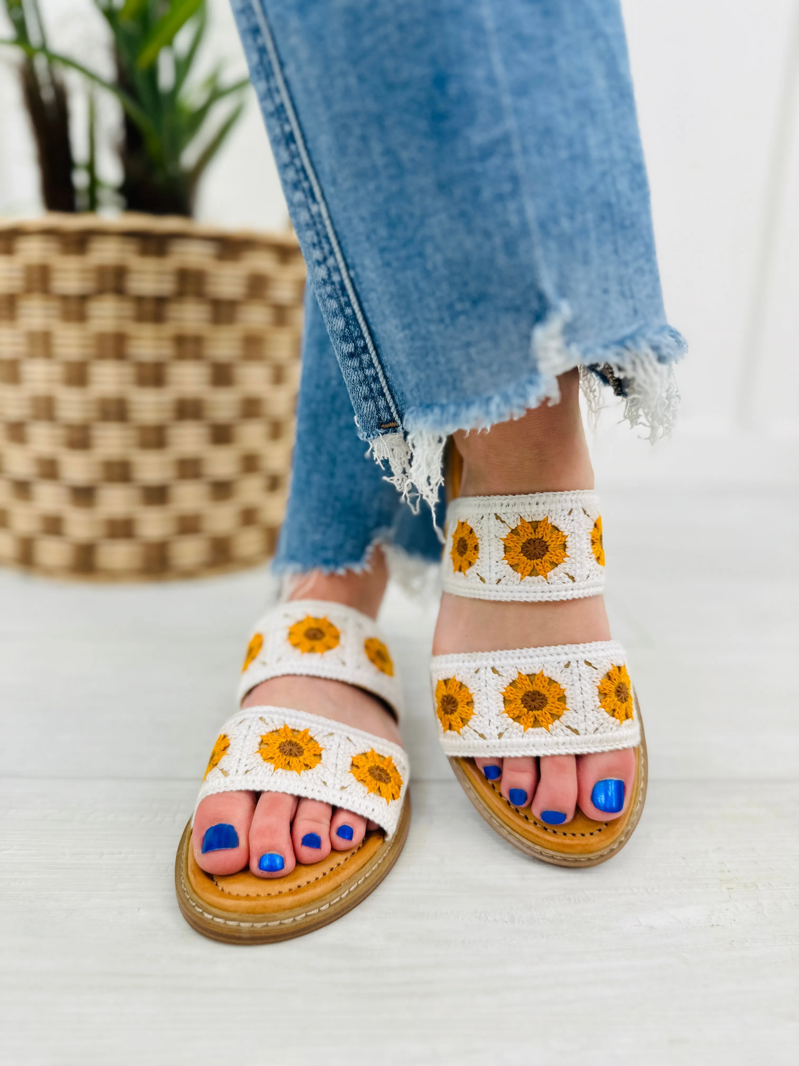 Be A Ray Of Sunshine Sandals