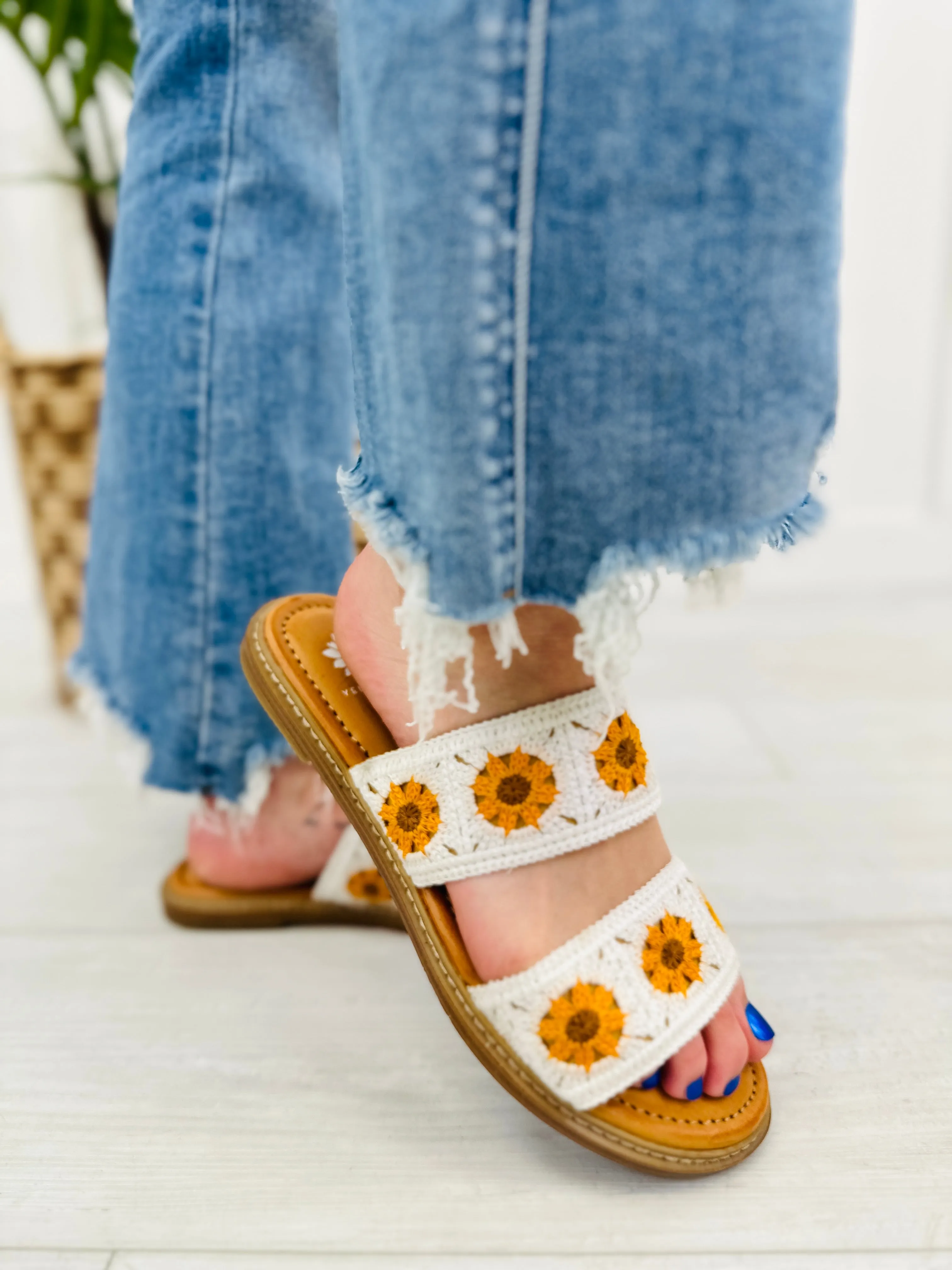 Be A Ray Of Sunshine Sandals