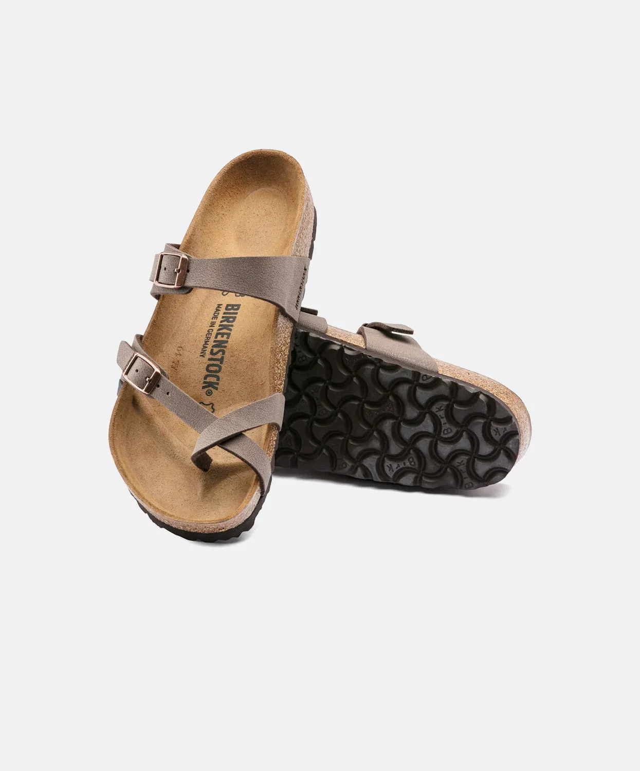 Birkenstock Mayari BirkiBuc Mocca Sandals