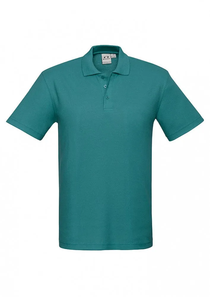 Biz Collection Mens Crew S/S Polo (2nd 7 Colours) (P400MS)