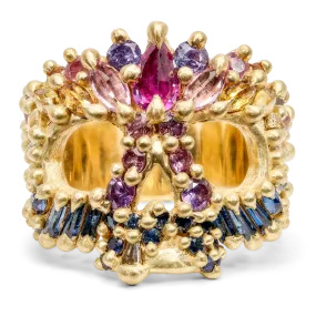 Blossom Crush Heavens Cove Skull Ring - Size 7 - 9841