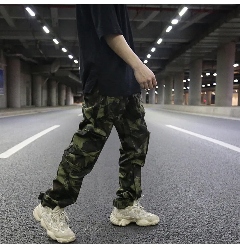 Camouflage Utility Cargo Pants