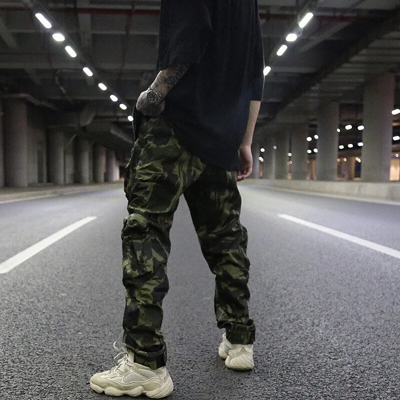 Camouflage Utility Cargo Pants