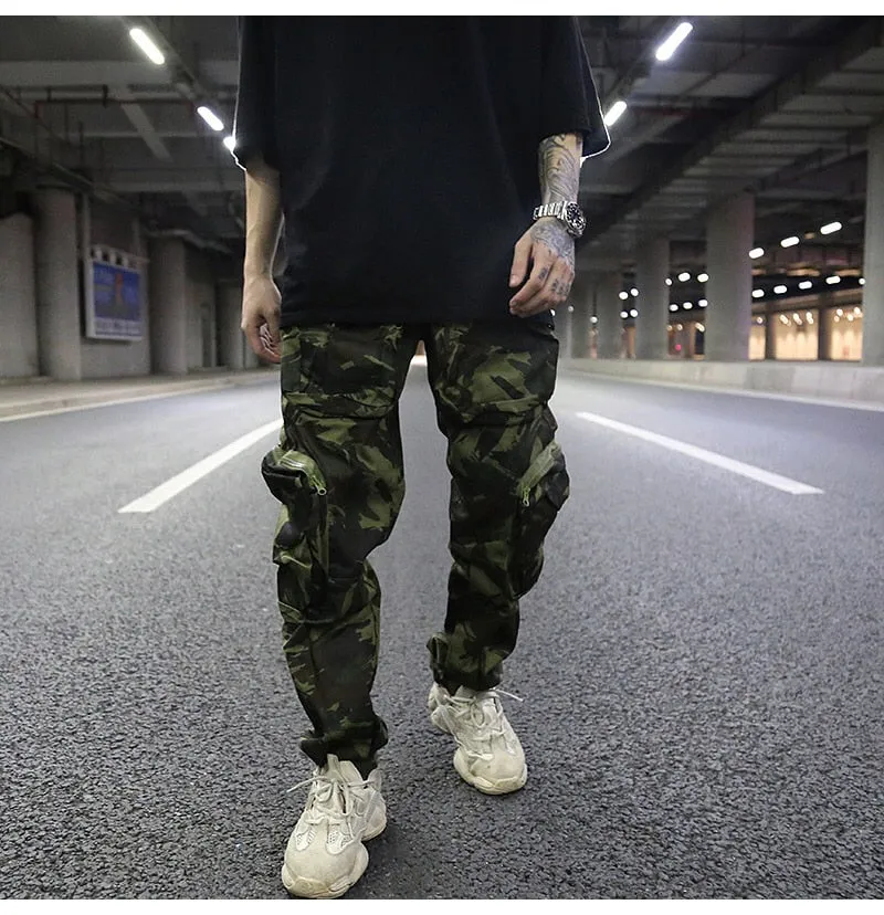 Camouflage Utility Cargo Pants