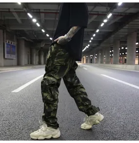 Camouflage Utility Cargo Pants