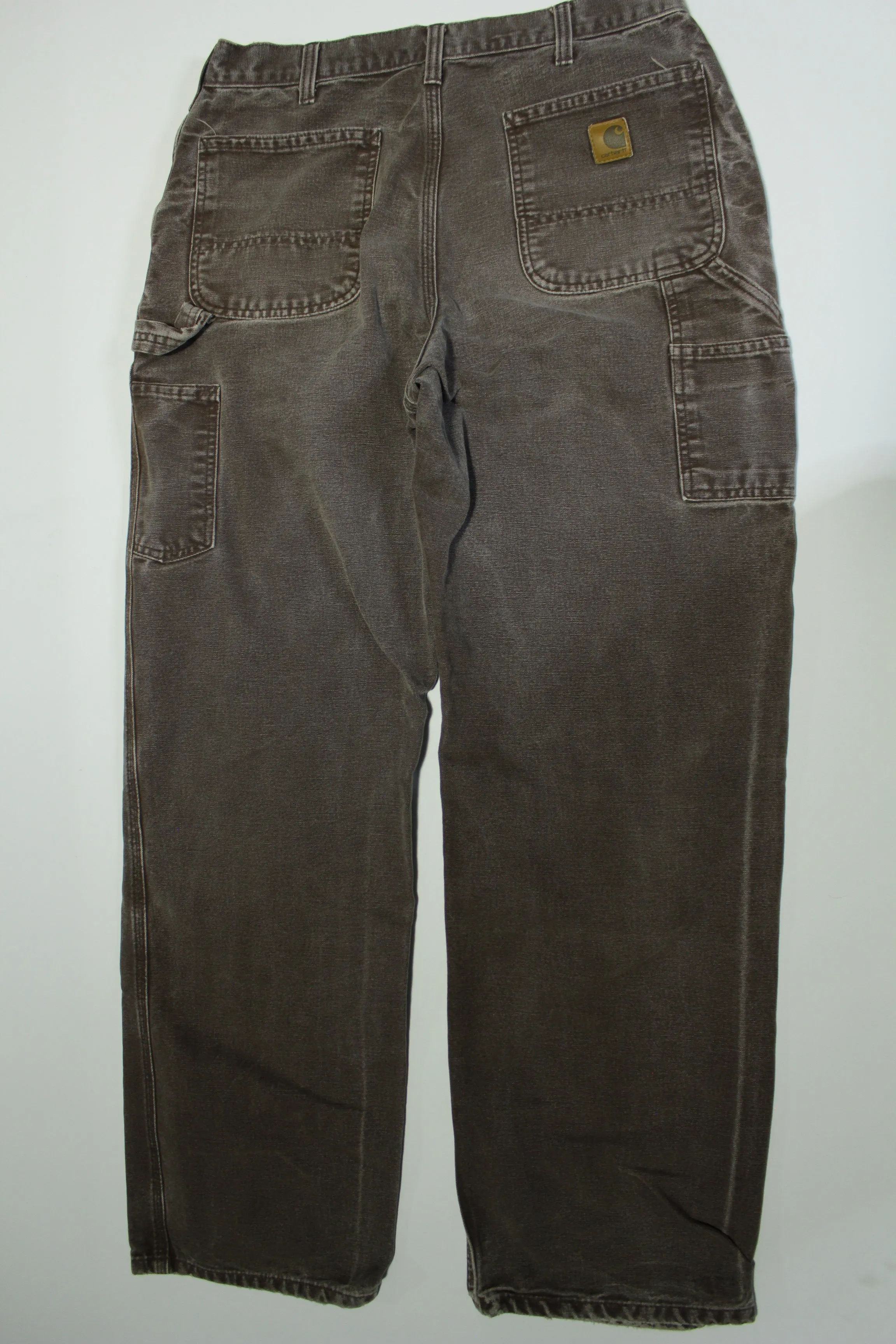 Carhartt B11 DKB Dungaree Fit Duck Wash Canvas Work Construction Pants