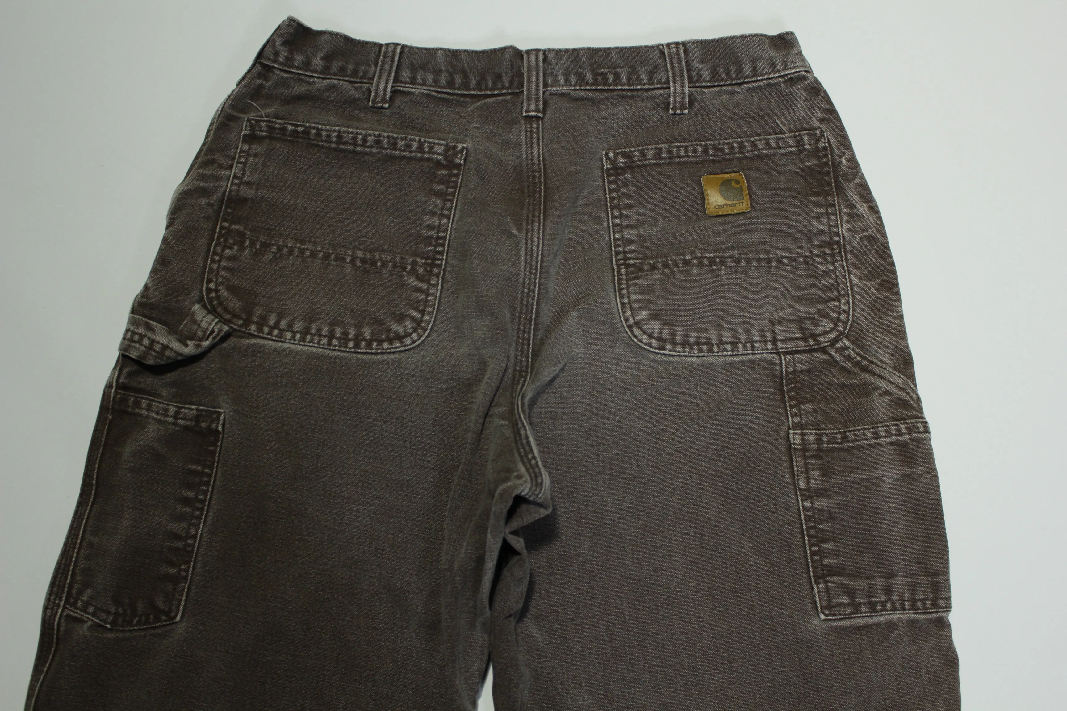 Carhartt B11 DKB Dungaree Fit Duck Wash Canvas Work Construction Pants