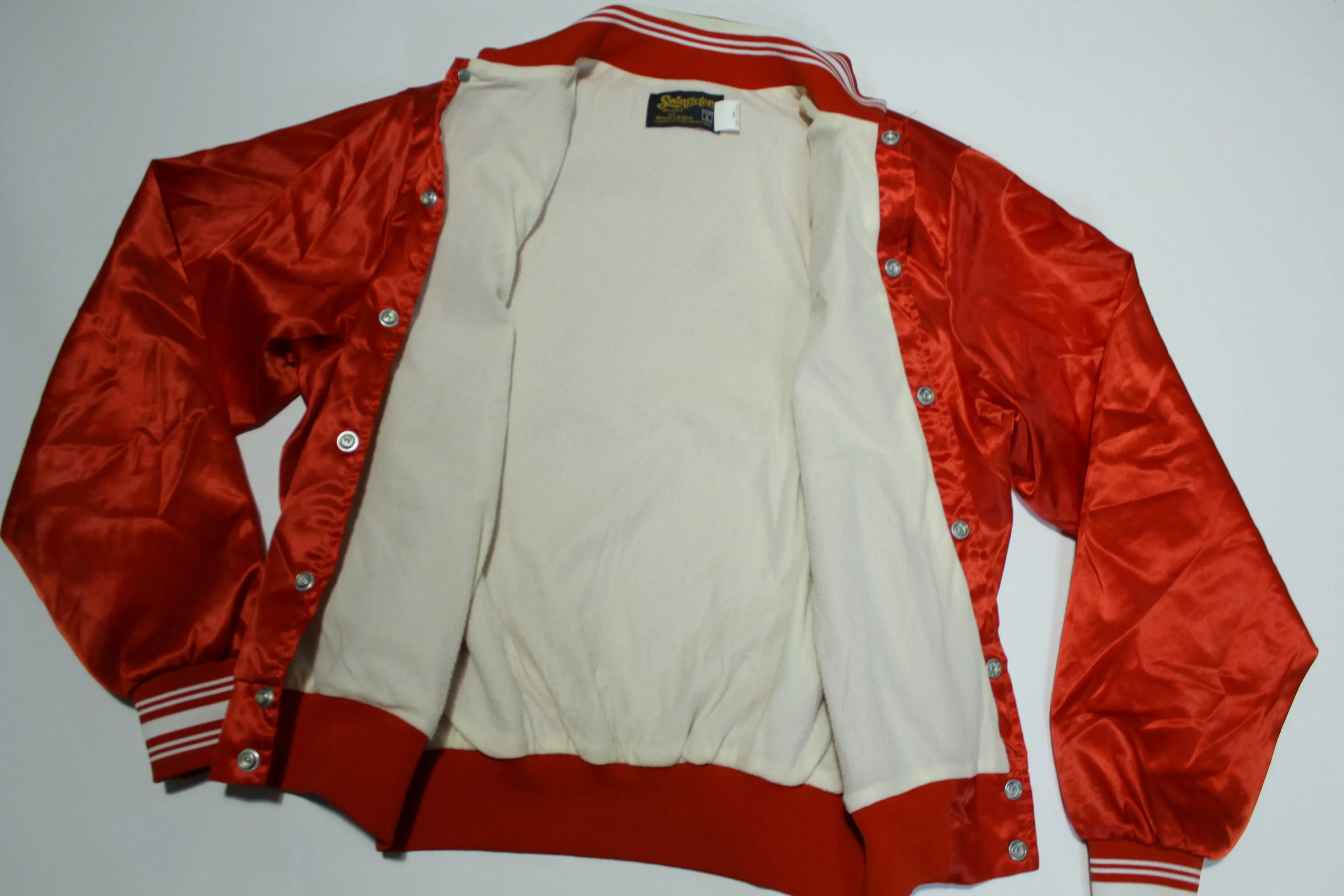 Chicago Bulls Vintage 70's Satin Coach Patch Jacket