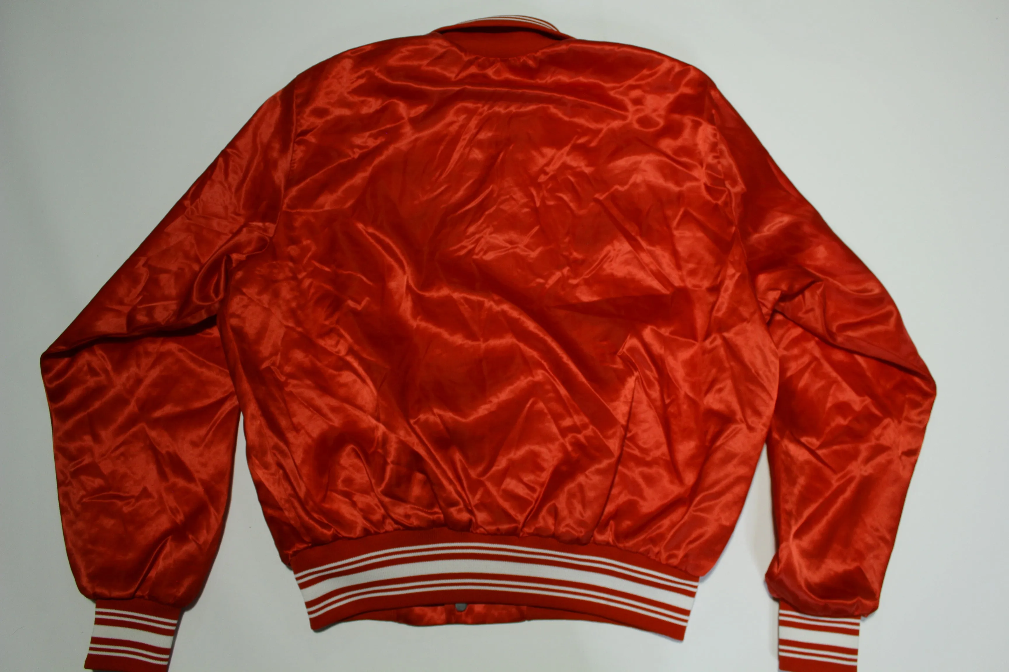 Chicago Bulls Vintage 70's Satin Coach Patch Jacket