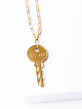 Classic Key Brooklyn Chain Necklace