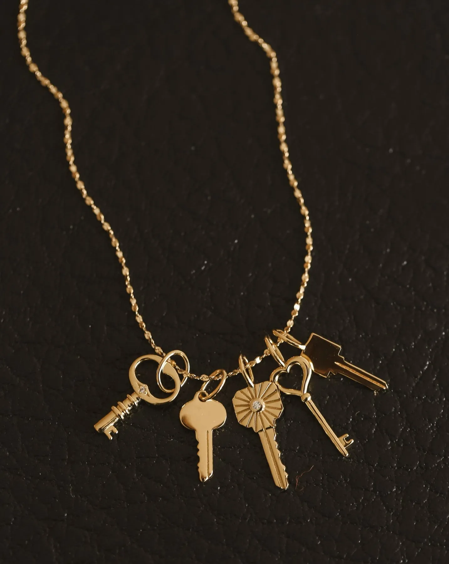 Classic Key Pendant - Sterling Silver