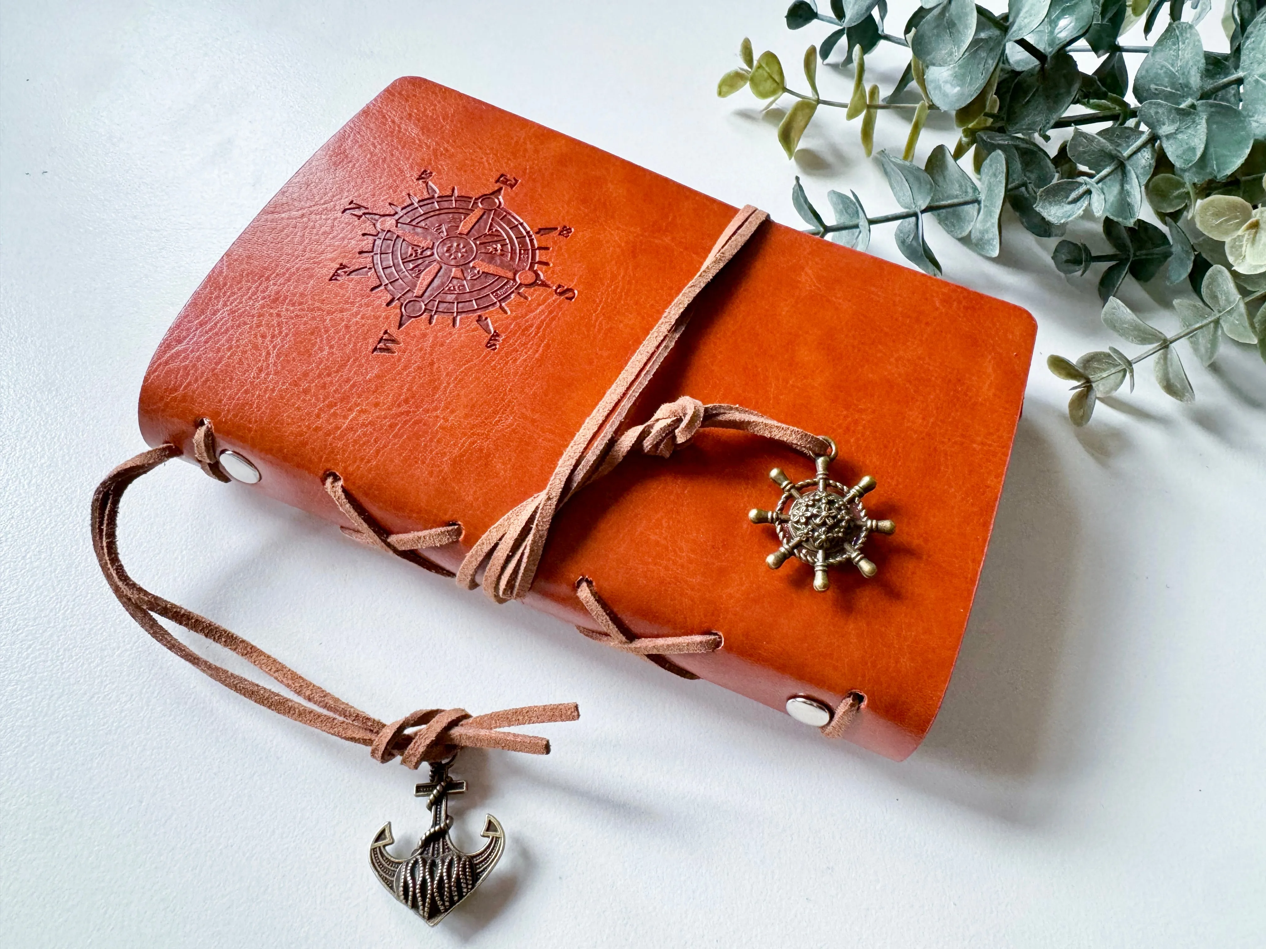 Compass Leather Journal