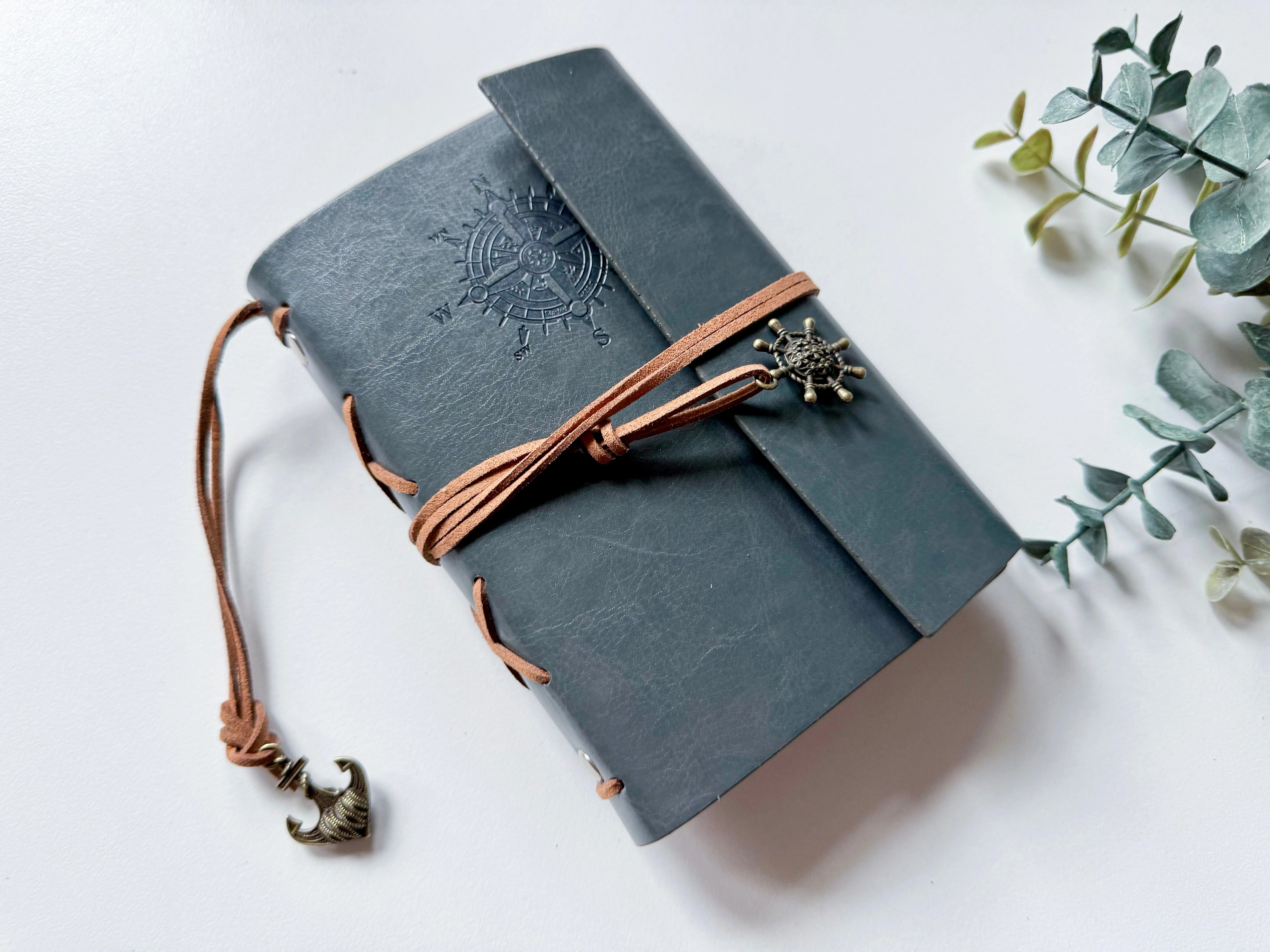 Compass Leather Journal