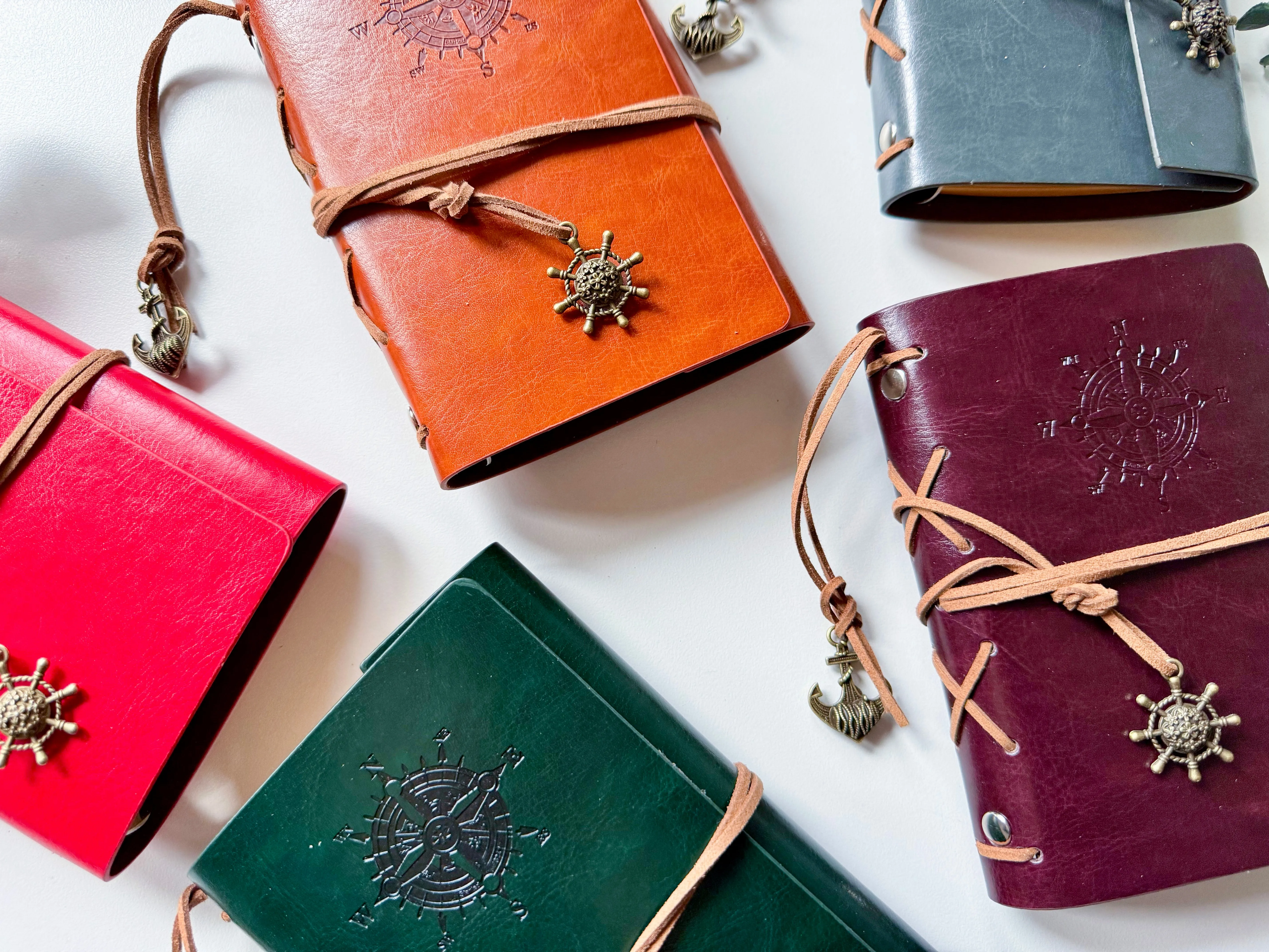 Compass Leather Journal