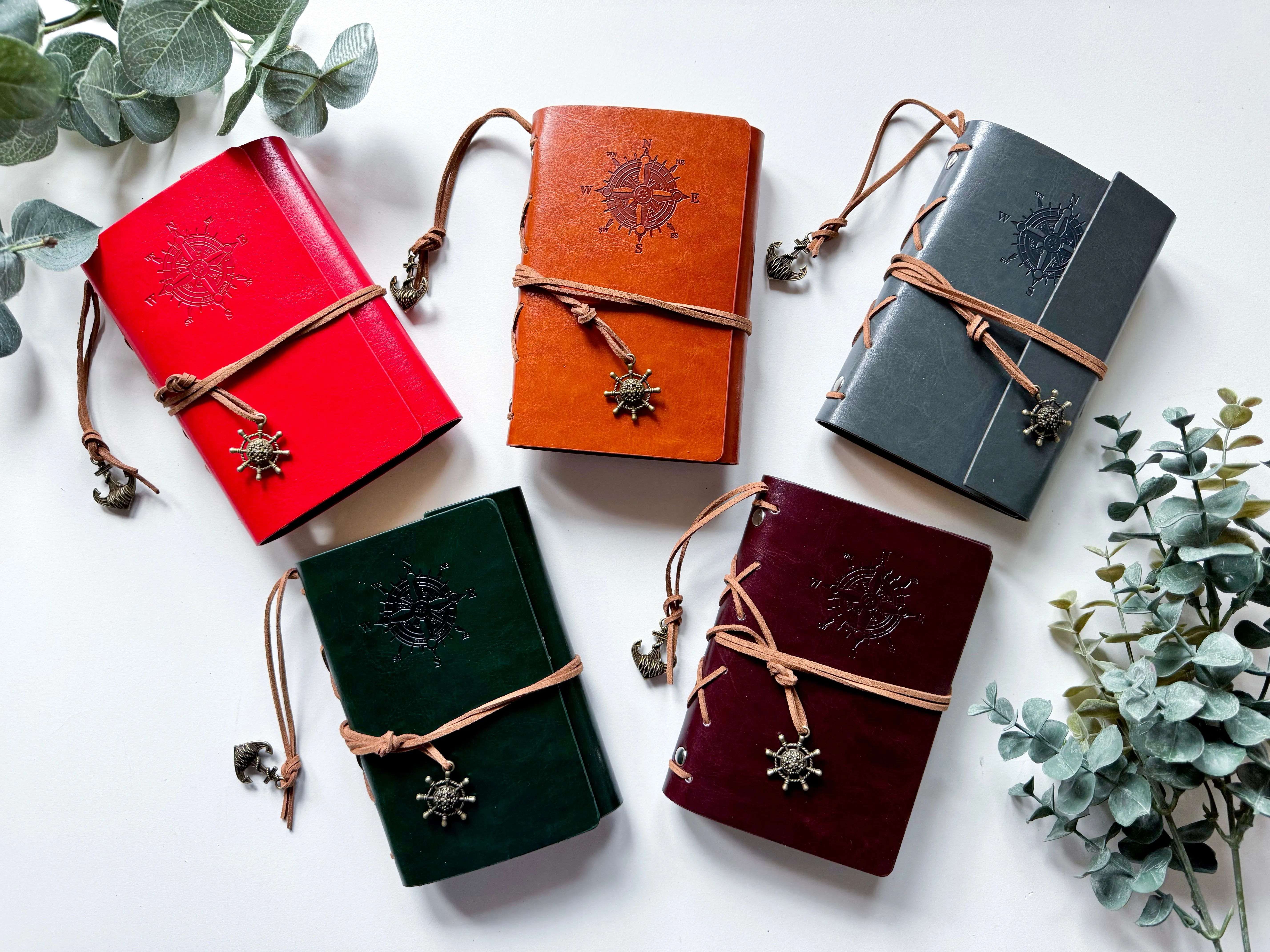 Compass Leather Journal