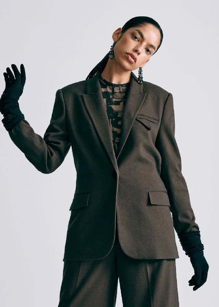 Copenhagen Muse Tailor Jacket - Blazer - Olive Melange