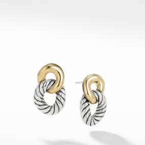 David Yurman Belmont Drop Earrings with 18K Gold