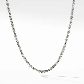 David Yurman Box Chain Necklace with Gold 3.6MM