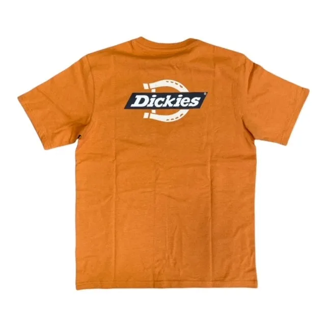 Dickies Men's short sleeve t-shirt Ruston Tee DK0A4XDC C38 yellow ocher