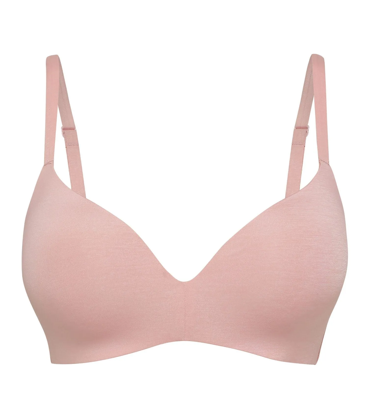 Enamor InvisiBra F084 Seamless Ultra Smoothening with Invisible Edges T-Shirt Bra - Padded Wirefree Medium Coverage - Black