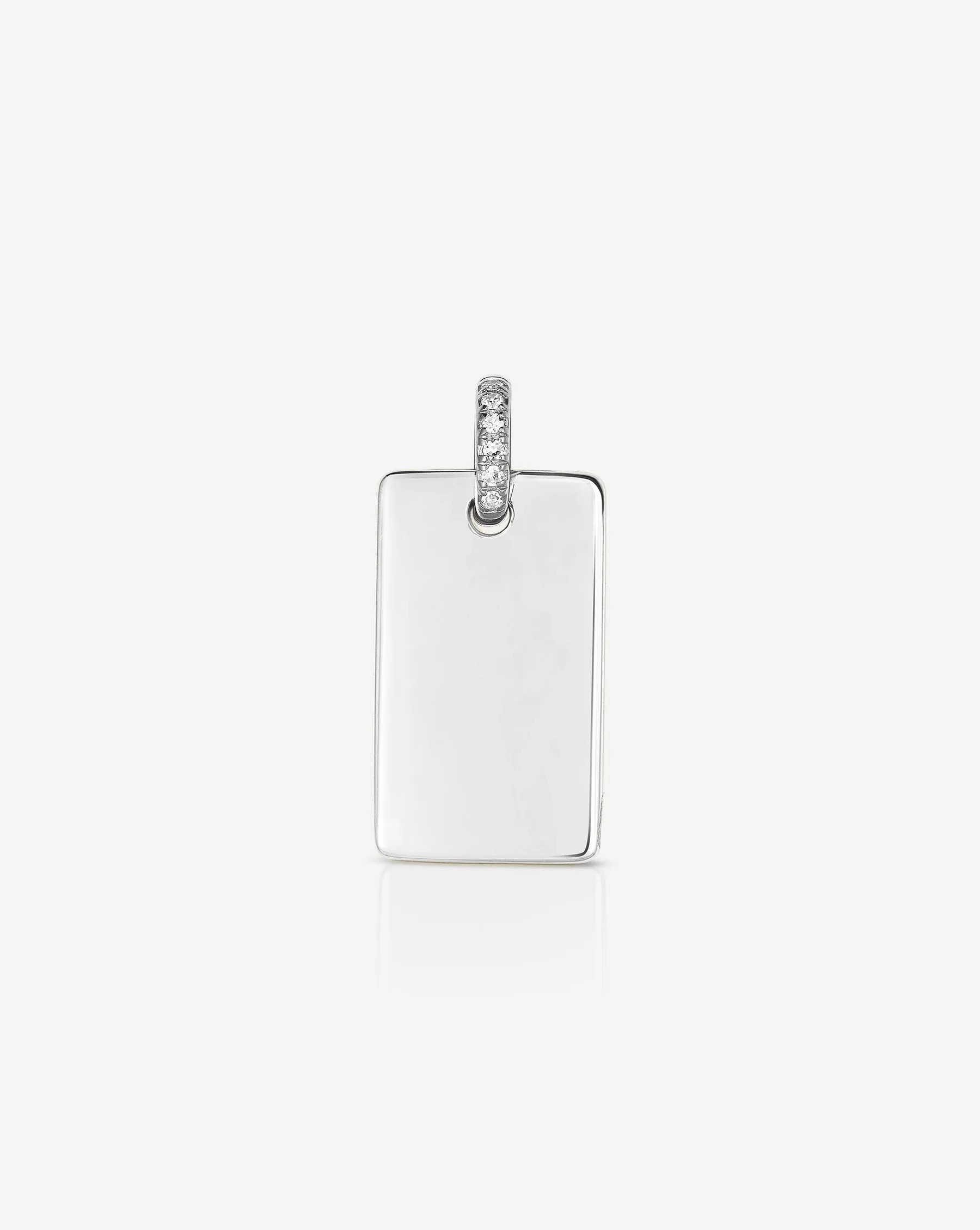 Engravable Rectangle Pendant