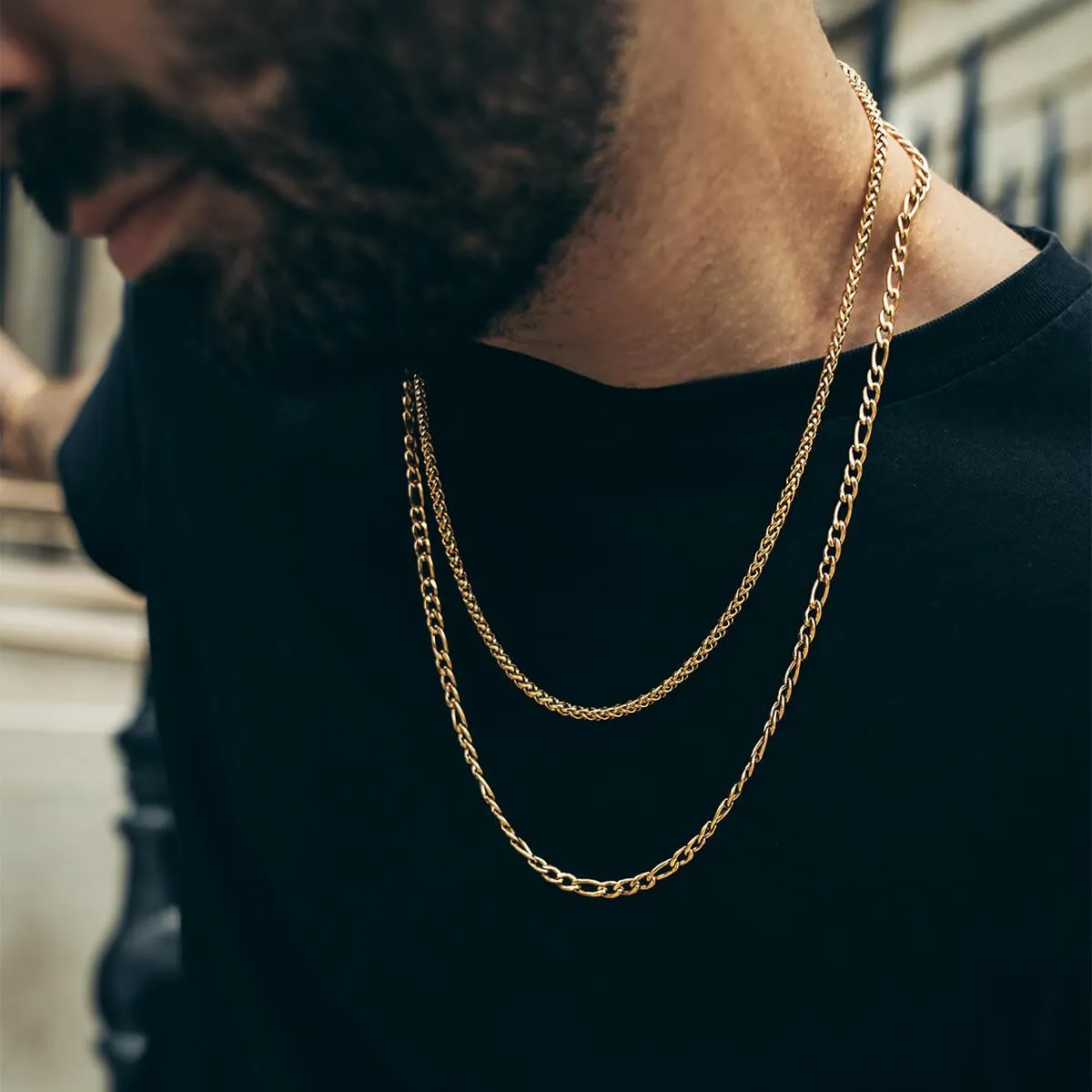 Figaro Chain - Gold