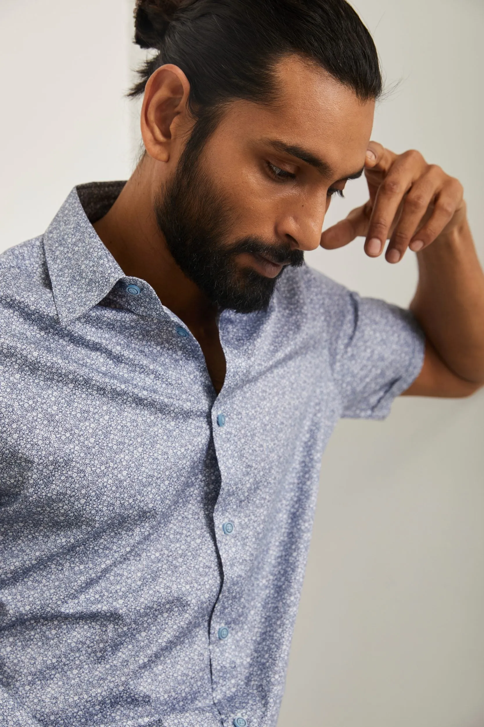 Floral print Fitted shirt