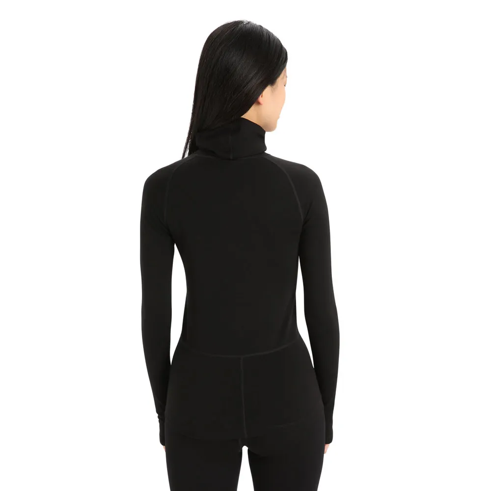 Icebreaker Womens Merino LS Roll Neck