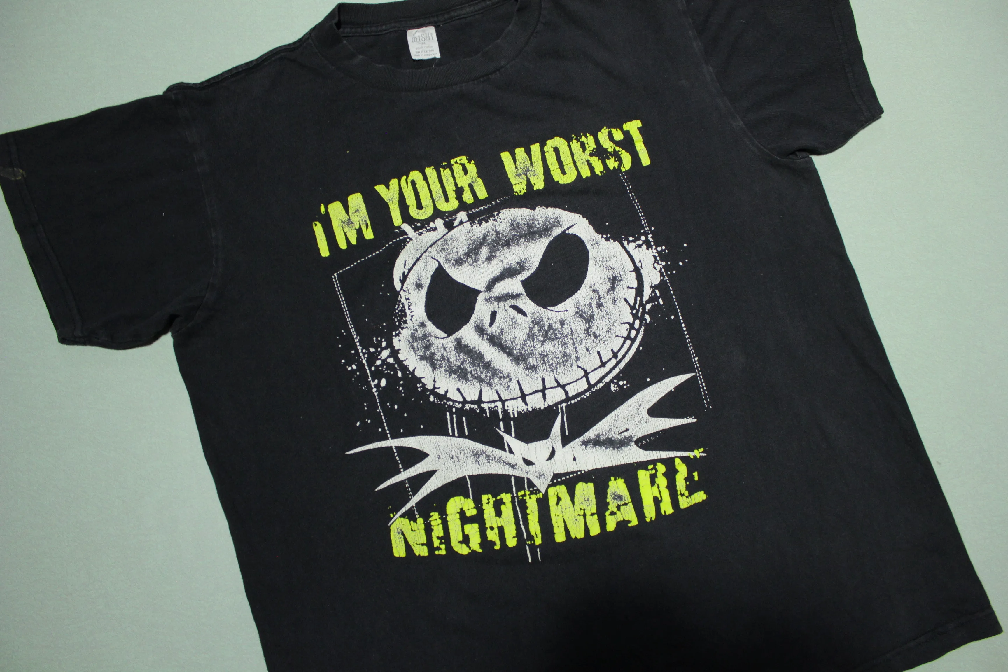 I'm Your Worst Nightmare Before Christmas Burton Vintage Mishi Movie Promo T-Shirt