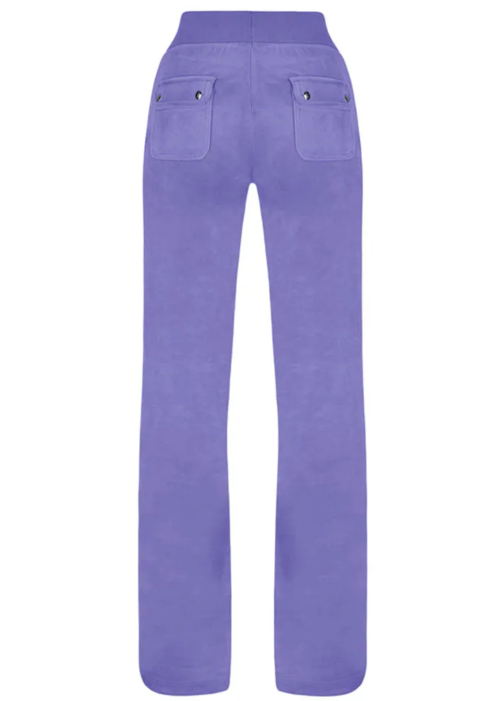 Juicy Couture Del Ray Classic Velour Bukser - Dahlia Purple