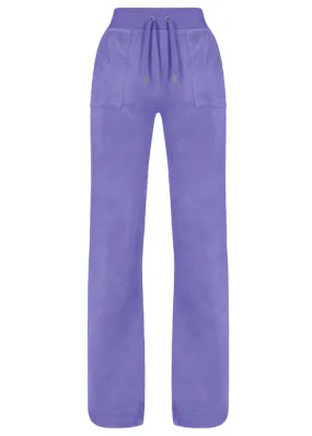 Juicy Couture Del Ray Classic Velour Bukser - Dahlia Purple