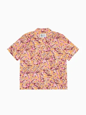 Kabana Shirt Orange Floral