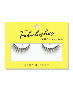 Kara Beauty 3D Faux Mink Eyelashes-A105