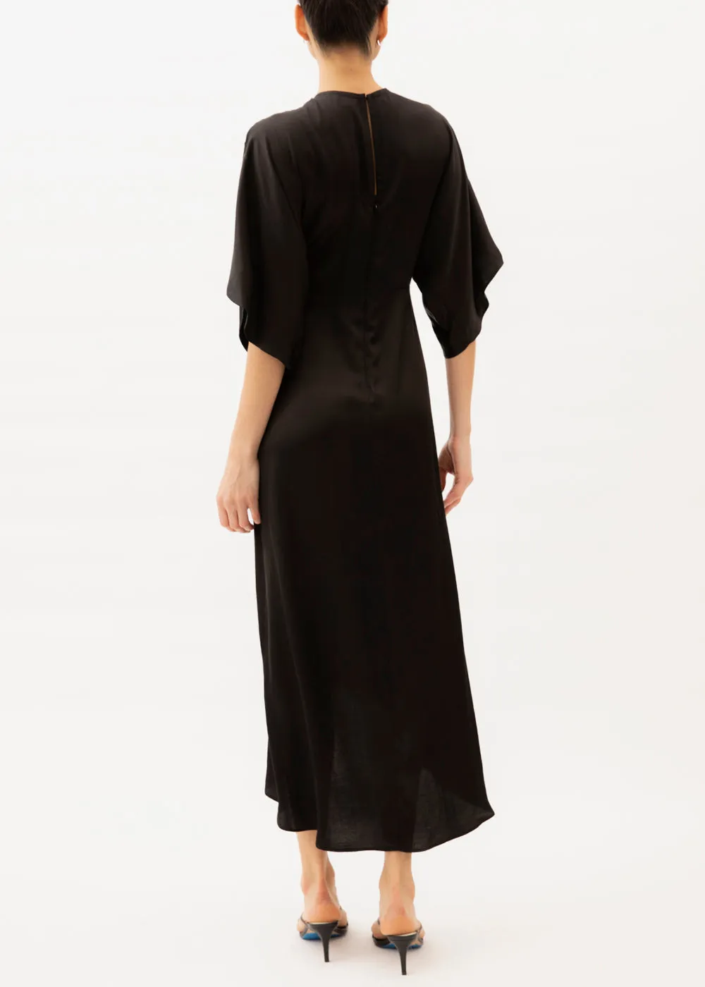 Katherine Black Maxi Dress