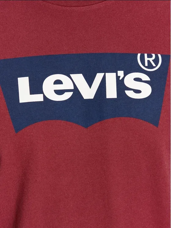 Levi's Short sleeve T-shirt with Classic logo 22491-1190 rumba red