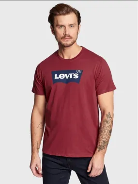 Levi's Short sleeve T-shirt with Classic logo 22491-1190 rumba red