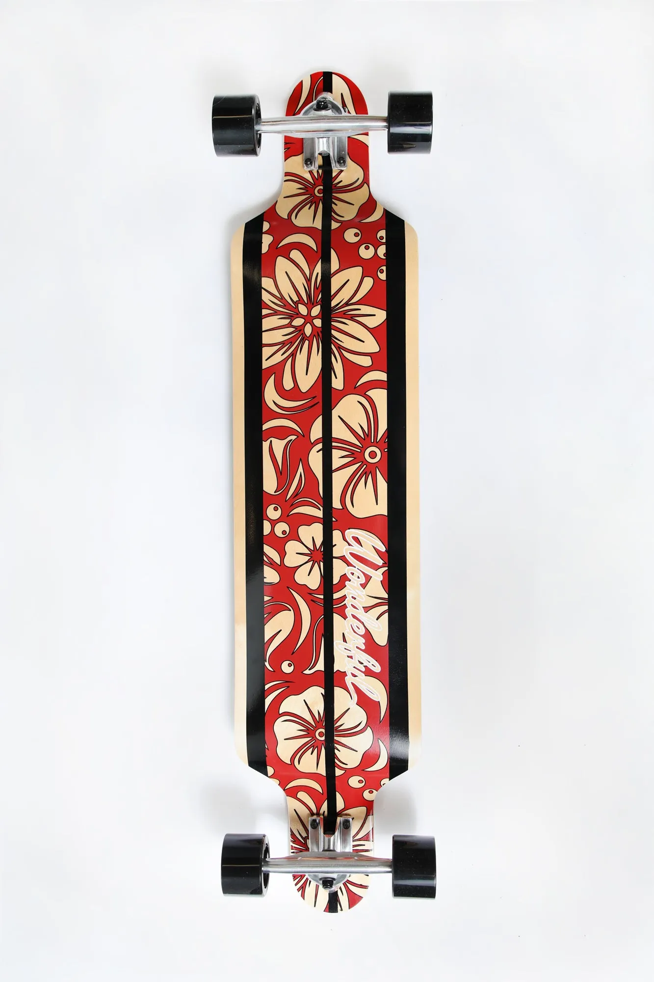 Longboard Imprimé Floral Rayé Wonderful 42