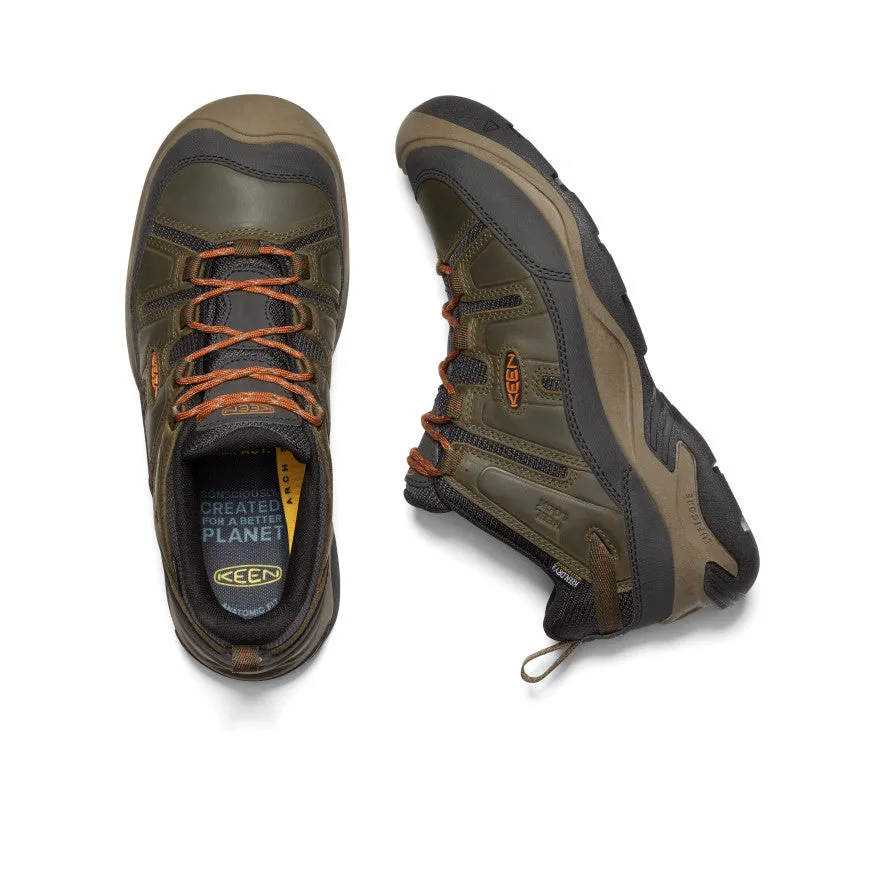 Men's Circadia Waterproof Shoe  |  Black Olive/Potters Clay