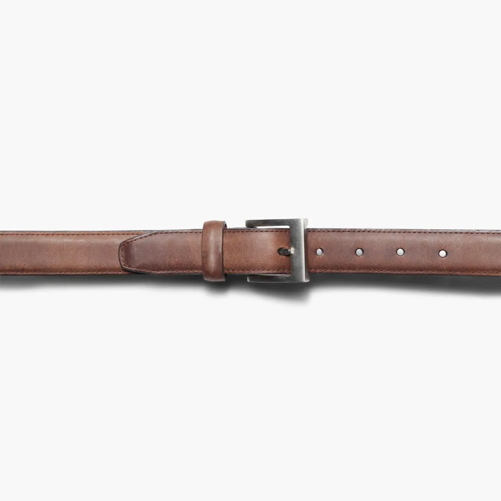 Men's Classic Leather Belt | Terracotta